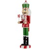 Northlight Peppermint Candy Nutcracker Christmas Figure - 15" - Red and Green - 4 of 4