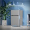 ZAFRO 3.1 Cu.Ft Mini Fridge with Freezer - 2-Door Compact Refrigerator with Adjustable Glass Shelves for Bedroom, Dorm, Office, Apartment - 4 of 4