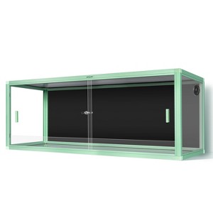 REPTI ZOO 64Gallon Reptile Terrarium, Front Opening 48 x 18 x 18 Inches Reptile Enclosure for Easy Maintenance, Reptile Tank with Top Screen - 1 of 3