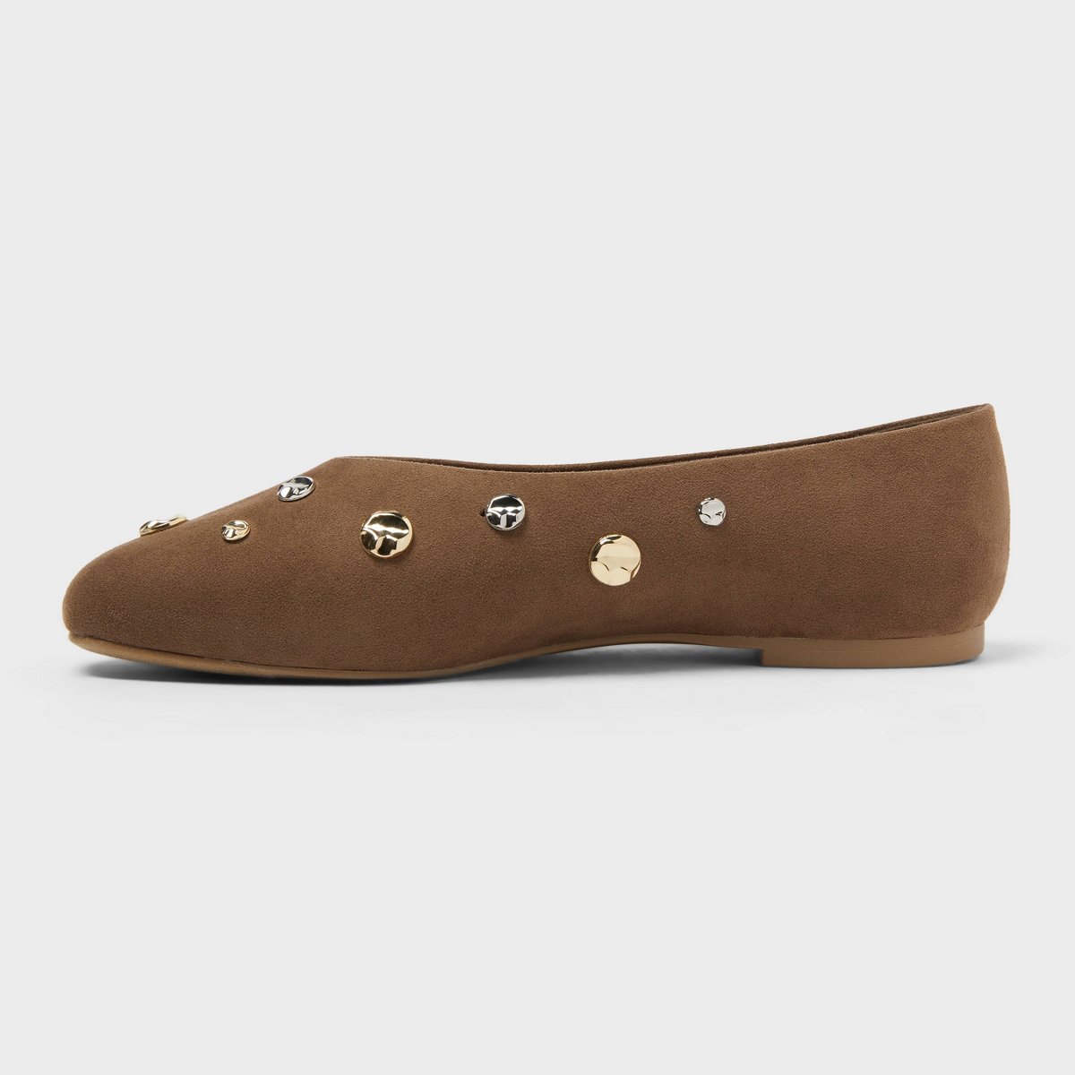 Обувь A New Day Women’s Sammie Flats with Memory Foam Insole - A New Day™ Dark Taupe 7 — фото 2