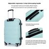 Hardshell Luggage Sets 3 Piece With Tsa Lock And 360 Degree Double Spinner Wheels Pp Lightweight Durable Hand Luggage (20"/24"/28") - 4 of 4