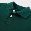 Toddler Boys' Short Sleeve Interlock Uniform Polo Shirt - Cat & Jack™ - 3 of 3