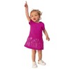Mightly Toddler Fair Trade Organic Cotton Short Sleeve T-Dress - 2 of 2