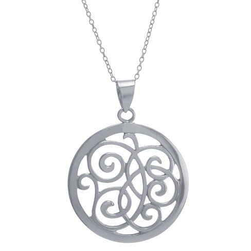 Peireara Spiral Necklace for Women 925 Sterling Silver Spiral Pendant  Necklace Celtic Spiral Jewelry Gifts for Women Wife