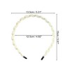 Unique Bargains Women's Fashion Elegant Mesh Fine Twist Headband 4.92" ID 1 Pc - 3 of 4