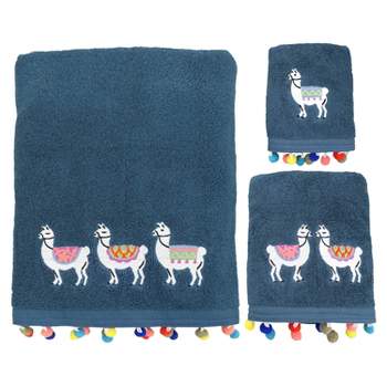 3pc Llamas Bath Towel Sets - Allure Home Creation
