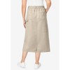 Woman Within Plus Size Carpenter Denim Skirt - 3 of 4