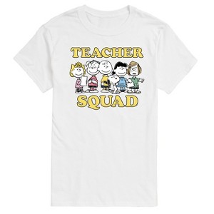 Men's - Peanuts - Teacher Squad Short Sleeve Graphic T-Shirt - 1 of 4