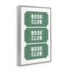 Stupell Industries Green Book Club Tickets Framed Giclee Art - 2 of 4