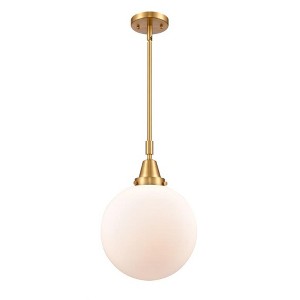 Beacon - 1 Light Stem Hung Mini Pendant In Industrial Style-14.13 Inches Tall and 10 Inches Wide - 1 of 1