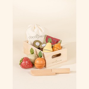 Coco Village - Wooden Fruits Playset - 1 of 4