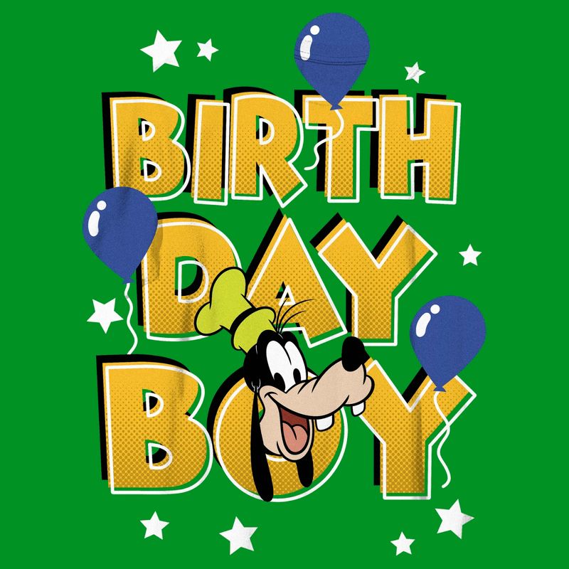 Boy's Disney Birthday Boy Goofy T-Shirt, 2 of 5