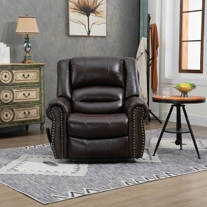 Power Lift Recliner Chair with USB Ports, Heat Massage Dual Motor Up to 350 LBS - 1 of 4