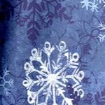 royal navy textured snowflake