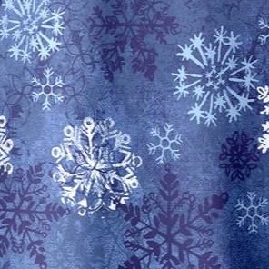 royal navy textured snowflake