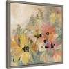 Amanti Art June Flower Bed by Silvia Vassileva Canvas Wall Art Print Framed 16 x 16-in. - 2 of 4