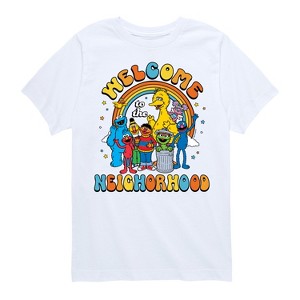 Boys' - Sesame Street - Welcome To The Neighborhood Short Sleeve Graphic T-Shirt - 1 of 4