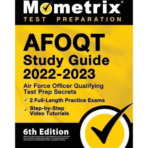 Afoqt Study Guide 2022-2023 - Air Force Officer Qualifying Test Prep ...
