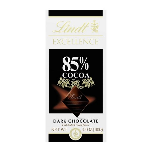 Lindt Excellence 85 Cocoa Extra Dark Chocolate Bar 3 5oz Target