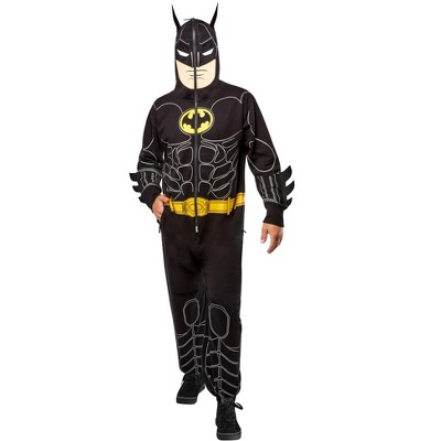 Rubies Men's Batman Hooded Zipsters Costume
