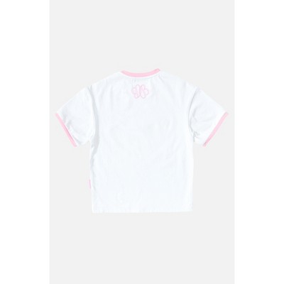 Bits & Bows Kids Girls' Dance Crewneck T-Shirt, White 5/6 — фото 6
