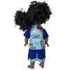 Doll Clothes Superstore Handmade Dino Soccer Print Set Fits Our Generation American Girl And My Life Dolls - 4 of 4