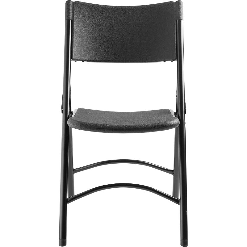 Set of 4 Heavy Duty Plastic Folding Chairs - Hampden Furnishings, 3 of 10
