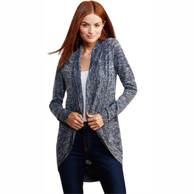 Aeropostale Womens Marled Open Cardigan Sweater