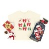 The Juniper Shop Coquette Christmas Collage Toddler Short Sleeve Tee - image 2 of 3