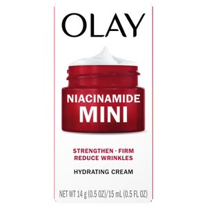 Olay Niacinamide Mini, Strengthen – Firm – Reduce Wrinkles Hydrating Cream, 0.5 oz, Travel Size - 1 of 1