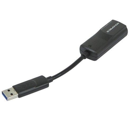 Monoprice Usb 3.0 To Ethernet Adapter, 1000 Mbps Gigabit Ethernet Speeds, Compatible With 10/100 Mbps Connections : Target