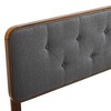 Modway Collins Tufted Twin Fabric and Wood Headboard - 3 of 4