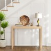 KTMBDW 46 inch Pinewood Entryway Table, Console Table Entrance Table, Narrow Sofa Table for Living Room, Entryway, Hallway - 3 of 4