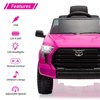 Ride on Car for Kids, Licensed Toyota Ride on Truck, Battery Powered Electric Car with Remote Control, MP3, LED Lights, for 3+ - 4 of 4