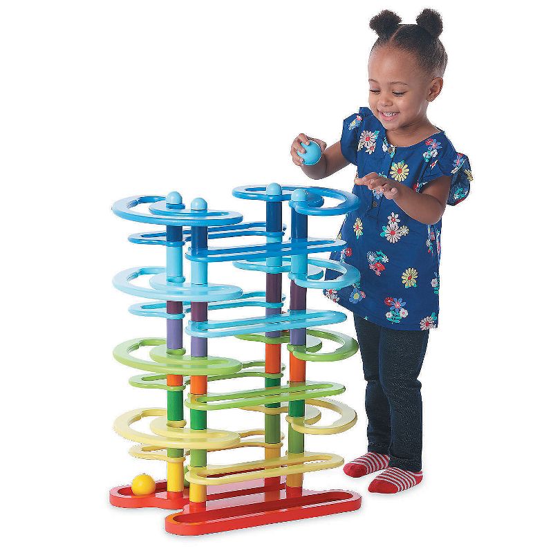 MindWare Rainbow Roller Ball Track - Early Learning, 1 of 2