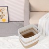 REGALWOVEN Cotton Rope Handcrafted Breathable Odorless Open Storage Bins 11 x 11 x 11 Inch 1 Pc - 4 of 4