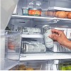OU Soda Can Organizer for Refrigerator Set of 2, Clear Rolling Can Dispenser for Fridge / Pantry, Soda Can Rack Kitchen Organizers, BPA Free - 2 of 4