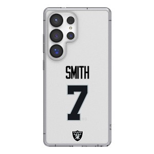 NFL Las Vegas Raiders Players Game Tactic Clear Cell Phone Case for Samsung Galaxy - 1 of 4