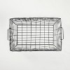 Wire Storage Basket Black - Hearth & Hand™ with Magnolia - image 3 of 4