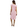 Casual Nights Women's Lace Short Sleeve Nightgown - 3 of 3