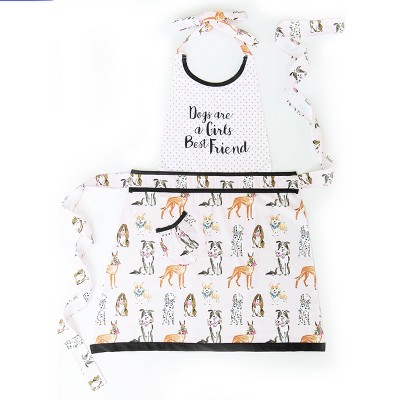 Cotton Pretty Puppies Apron - Simply Whimsical