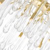 CWI Lighting,Anita 6 Light Chandelier With Gold Leaf Finish - 3 of 4