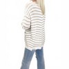 Women's Classic Striped Cardigan - Plus - be cool - 2 of 4