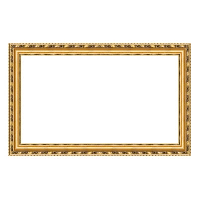 Ornate Gold Decorative Frame for 55" Samsung The Frame TV