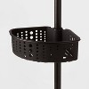 Steel Corner Tension Pole Caddy Nickel - Room Essentials™