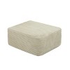 Kumasinova Modular Ottoman,Soft Fabric Footrest for Living Room or Bedroom,No Assembly - 2 of 4