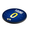 NFL Los Angeles Rams Players Game Tactic 15-Watt Wireless Charger - 2 of 4