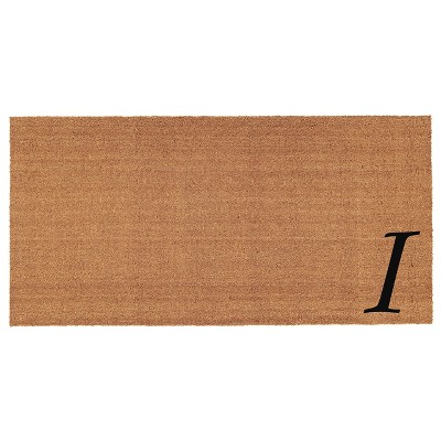 Calloway Mills 153623672I Urban Chic Monogram Doormat 3 ft. x 6 ft. (Letter I)