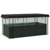 Outsunny Galvanized Raised Garden Bed, Planter Box with Crop Cage and Shade Cloth - 4 of 4