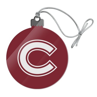 Colgate University Primary Logo Acrylic Christmas Tree Holiday Ornament